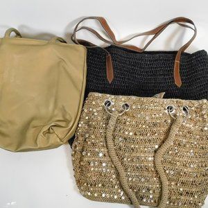 Three Large Shoulder Bags/Totes CL3200 0420
